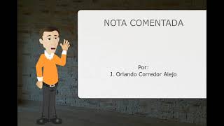 #NotaComentada: