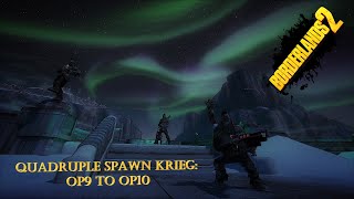 Quadruple Spawn Krieg vs OP9 to OP10 Peak