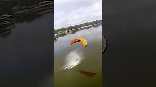 Piloto de paratrike foi dar rasante no rio e veja o que aconteceu! 🤦‍♂️