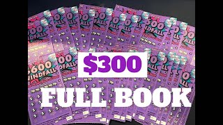 FULL BOOK—$300 book of $600 Windfall tickets