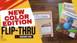 ALL ABOUT SPELLING LEVEL 4 || NEW COLOR EDITION || FLIP-THROUGH