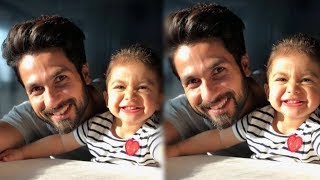 Actor Shahid Kapoor Family Photos with Wife Mira Rajput & Daughter Misha Kapoor Pic