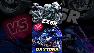 ZX6R Vs Daytona 660 | Kawasaki vs Triumph | #yashautocars #youtubeshorts