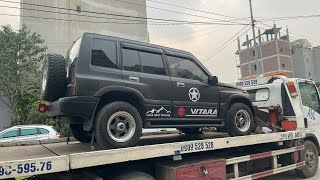 Bàn giao xe Suzuki Vitara cho bên vận chuyển vào Ninh Thuận cho quý khách