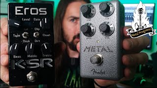 Fender METAL pedal pimped up with KSR EROS pedal!