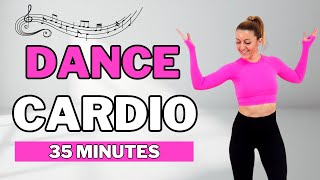 🔥35 Min DANCE CARDIO WORKOUT🔥DANCE CARDIO AEROBICS for WEIGHT LOSS🔥KNEE FRIENDLY🔥NO JUMPING🔥