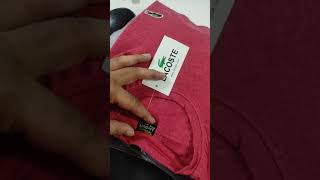 LACOSTE Premium Quality t-shirt  | Trizon International | Call/WhatsApp +8801777 516362