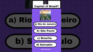 Guess the capital of Brazil