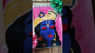 KRISHNA painting❤️🔥#shorts #ytshorts #drawing #shortsfeed #shortvideo #trending #art #viral