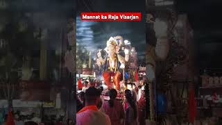 Mannat ka Raja Visarjan Valsad #visarjan #ganpati #ganeshdecoration #trending #shorts #visarjan2024