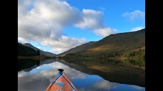 Kayaking Lochs, Voil, Doine & the river Larig