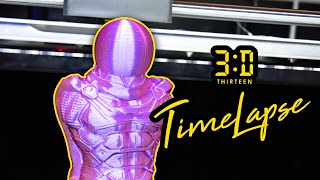 3D Printer Timelapse - Marvel's Mysterio from Spider-man 4K (Qidi Tech X-Max)