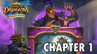 HEARTHSTONE Galakrond's Awakening Gameplay League of E V I L Chapter 1