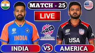 🔴Live: India vs America | IND vs USA Live Cricket Scores | IND VS USA Live Cricket Match Today