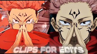 Sukuna Raw Clips For Editing (Jujutsu Kaisen Season 1 And 2)