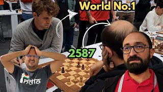 When you have Magnus Carlsen by the throat | Yilmaz vs Carlsen | Olympiad 2024