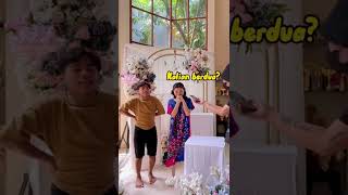 Onyo dan Bunda ikutan parodiin yg lagi viral di medsos #sarwendah #betranpetoputraonsu #parodi