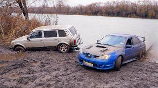 SUBARU УНИЖАЕТ ВНЕДОРОЖНИКИ. ПОСПОРИЛ с ДЖИПАМИ и ЗАПОРОЖЦЕМ на БЕЗДОРОЖЬЕ