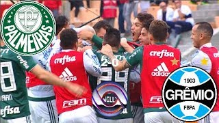 Gols - Palmeiras 2 x 0 GRÊMIO - Brasileirão 2018