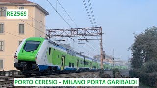 Cab Ride Porto Ceresio-Milano P. Garibaldi a bordo di un Caravaggio