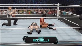 WWE 2K23 Wwe Thursday Night Smackdown Nikki Bella Vs Paige