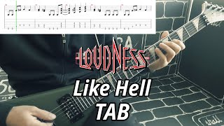 [TAB] Like Hell - Loudness