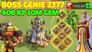 Rise of Kingdoms Genie 2377 Review Account - SUPER STRONG Full Talent Level 5