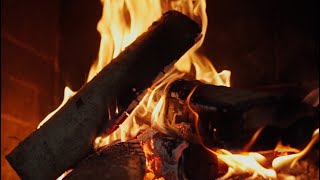 3 HOURS of Cozy Relaxing Fireplace Sounds | Crackling | Cozy