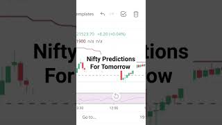 Nifty Predictions For Tomorrow | Tomorrow Market #nifty