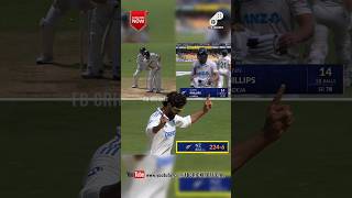 A ripper from Ravindra Jadeja, and New Zealand are now six down | #shorts | #trending | #indvsnz