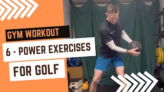 More Club Head Speed with These Power Exercises