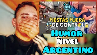 TERMINAS RIENDO SI O SI JA JA JA | REACCCION A 🍺HUMOR EN LAS FIESTAS QUE SOLO VES EN ARGENTINA⚪️🔵