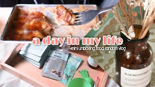 a day in my life : mini unboxing packages, food, random vlog // Indonesia