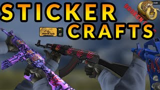 CS:GO Operation Broken Fang Sticker Crafts / Sticker Combinations