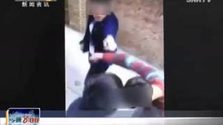 Two middle school students beat up their teacher in alley after class