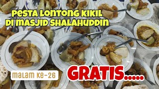 Pesta Lontong Kikil Porong Di Masjid Shalahuddin