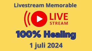 Livestream: Spirituele healing 1 juli 2024