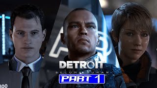 Detroit Become Human - INTRO - Gameplay Walkthrough Part 1 [2K 60ᶠᵖˢ] No Commentary