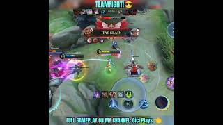 TEAMFIGHT! -MLBB🔥 #mlbbshorts #mlbbhighlights #highlights #mlbb #shorts