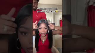 When Your BFriend've Never Seen Glueless Wig Before| Julia hair