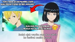 SENSEI LEBIH MENGGODA🤤 - TEMAN MASA KECIL MINGGIR DULU 🗿 - TAPI SAYANG DI TOLAK 🤣