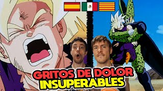 ESPAÑOLES REACCIONAN A DRAGON BALL DOBLAJE LATINO 💥CELL TORTURA A GOHAN💥