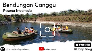 Wisata Air di Bendungan Canggu Kediri ||Naik Perahu Dayung