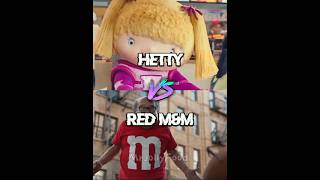 Hetty vs Red M&M #shorts