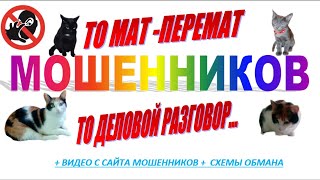 ТО МАТ- ПЕРЕМАТ, ТО ДЕЛОВОЙ РАЗГОВОР С МОШЕННИКАМИ))))