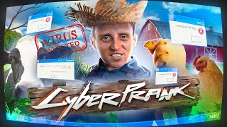 CYBERPRANK #2 - ДЕРЕВЕНСКИЙ КОМПЬЮТЕРНЫЙ Мастер | Cyberpunk 2077 в реале