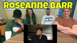 First Time Reacting to Roseanne Barr Standup - A woman's 28 day cycle!