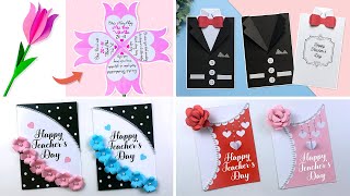 4 Cách Làm Thiệp 20/11 Tuyệt Đẹp Bằng Giấy Màu | Làm Thiệp 20/11 | Easy DIY Teachers Day Card