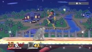 Captain Falcon stylish combo #1