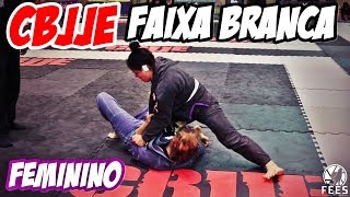 JIU JITSU / Faixa Branca / Feminino / Campeonato Paulista CBJJE 2018.